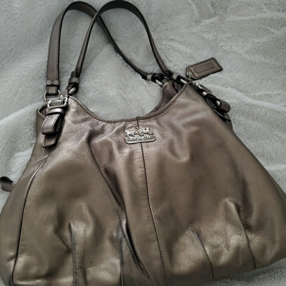 Coach Purse - Silver
